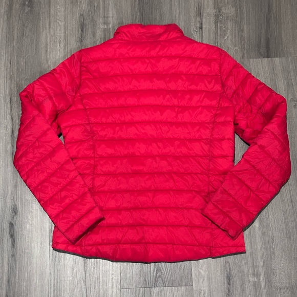 ❥𝗢𝗟𝗗 𝗡𝗔𝗩𝗬: Women’s Puffer Jacket - Red - Picture 5 of 7
